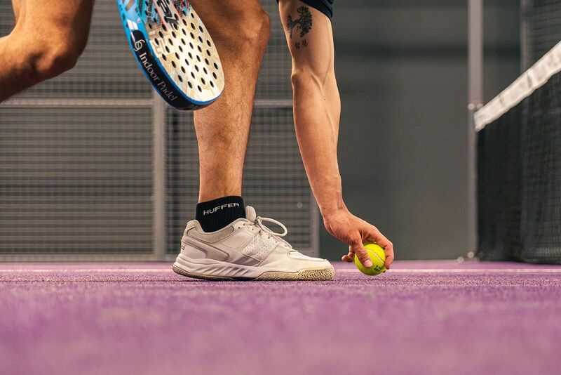 Indoor padel courts